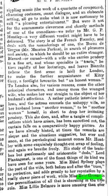 tuesday, november 18, 1899